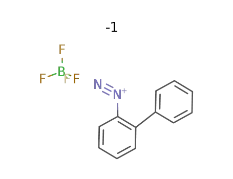 Molecular Structure of 318-13-8 ([1,1'-biphenyl]-2-diazonium tetrafluoroborate)