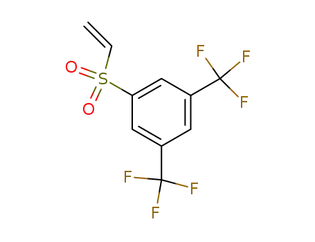 Molecular Structure of 548740-06-3 (3,5-bis(trifluoromethyl)phenyl vinyl sulfone)