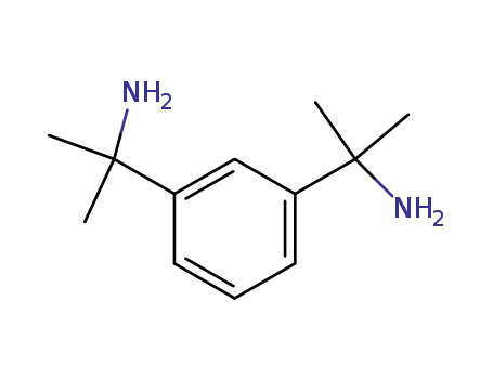Molecular Structure of 19937-49-6 (1,3-bis(α-aminoisopropyl)benzene)