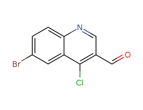 3-Quinolinecarboxaldehyde,6-bromo-4-chloro-