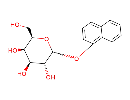Molecular Structure of 65174-63-2 (1-NAPHTHYL-ALPHA-D-GALACTOPYRANOSIDE)
