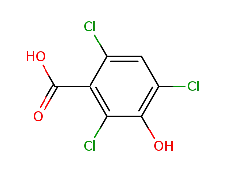 Benzoic acid, 2,4,6-trichloro-3-hydroxy-