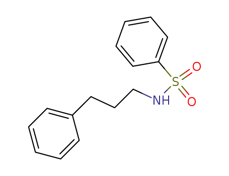 Molecular Structure of 117824-61-0 (N-(3-phenylpropyl)benzenesulfonamide)