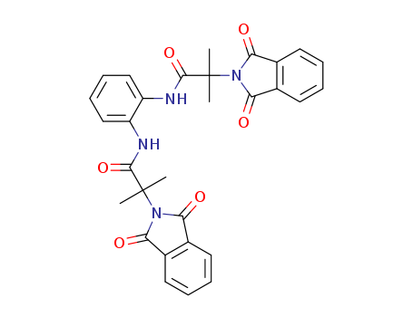 N,N'-(1,2-phenylene)bis(2-(1,3-dioxoisoindolin-2-yl)-2-methylpropanamide)
