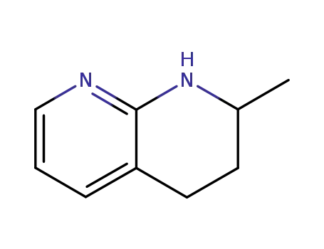 Molecular Structure of 861046-07-3 (2-methyl-1,2,3,4-tetrahydro-1,8-naphthyridine)