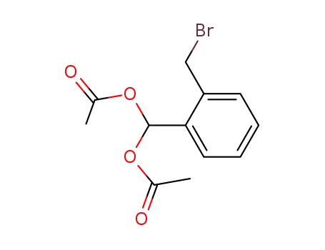 o-Diacetoxymethyl-benzylbromid