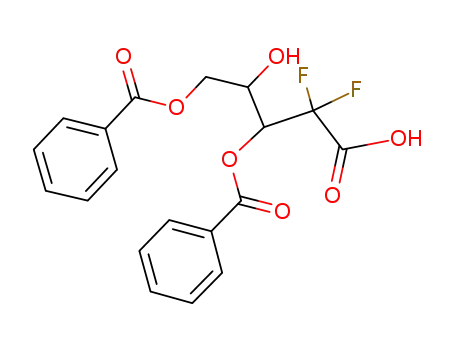 Molecular Structure of 866473-33-8 (C<sub>19</sub>H<sub>16</sub>F<sub>2</sub>O<sub>7</sub>)