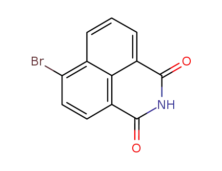 Molecular Structure of 52559-36-1 (6-bromo-1H-benzo[de]isoquinoline-1,3(2H)-dione)