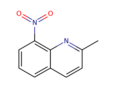 Quinoline,2-methyl-8-nitro-  CAS NO.881-07-2