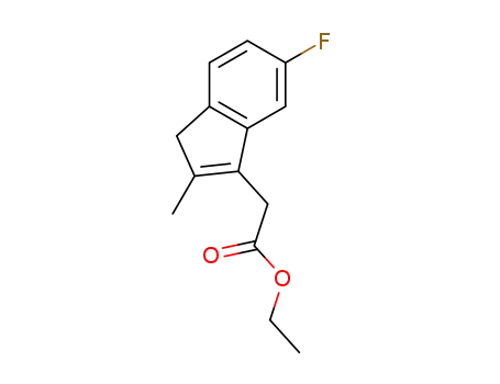 ethyl 2-(5-fluoro-2-methyl-1H-inden-3-yl)acetate
