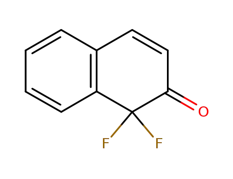 Molecular Structure of 51417-64-2 (2(1H)-Naphthalenone, 1,1-difluoro-)