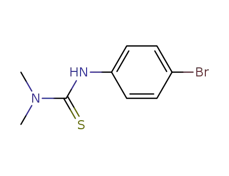 Molecular Structure of 75105-07-6 (Thiourea, N'-(4-bromophenyl)-N,N-dimethyl-)