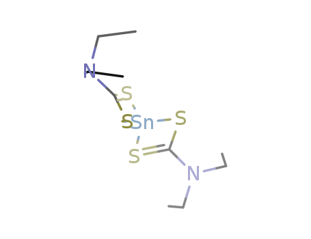 Bis(diethyldithiocarbamic acid) tin(II) salt