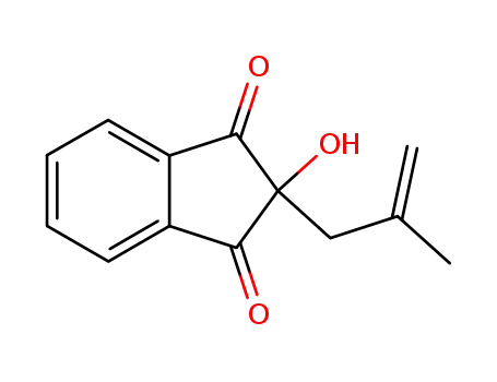 1H-Indene-1,3(2H)-dione, 2-hydroxy-2-(2-methyl-2-propenyl)-