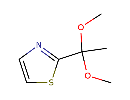 Thiazole, 2-(1,1-diMethoxyethyl)-