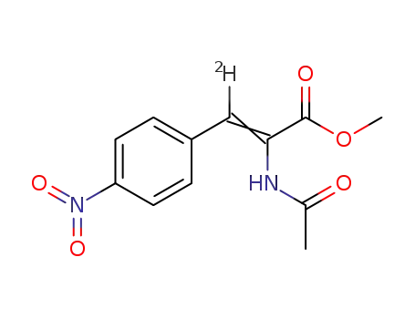 [4-<sup>2</sup>H]-methyl 2-acetamido-3(4-nitrophenyl)acrylate