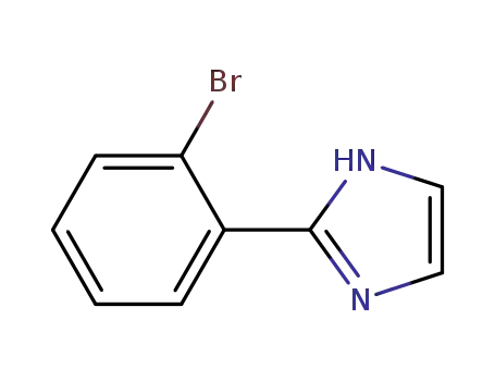 Molecular Structure of 162356-38-9 (2-(2-BROMO-PHENYL)-1H-IMIDAZOLE)