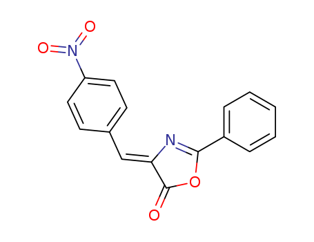 5(4H)-Oxazolone, 4-[(4-nitrophenyl)methylene]-2-phenyl- cas  7152-75-2