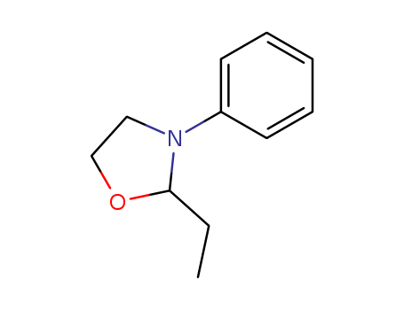 2-Ethyl-3-phenyl-oxazolidine