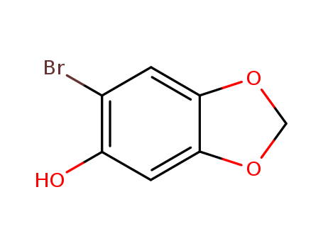 1,3-Benzodioxol-5-ol,6-bromo-
