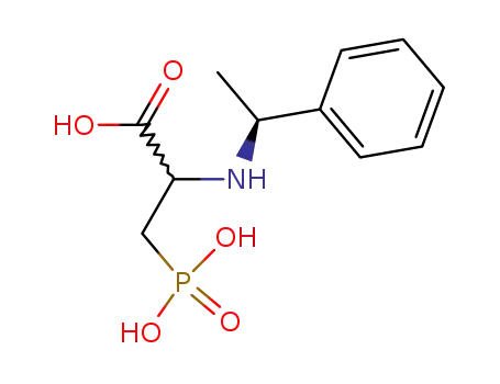 2-((S)-1-Phenyl-ethylamino)-3-phosphono-propionic acid