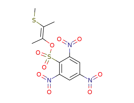 (<i>E</i>)-2-methylsulfanyl-3-(2,4,6-trinitro-benzenesulfonyloxy)-but-2-ene