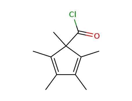 2,4-Cyclopentadiene-1-carbonylchloride, 1,2,3,4,5-pentamethyl-