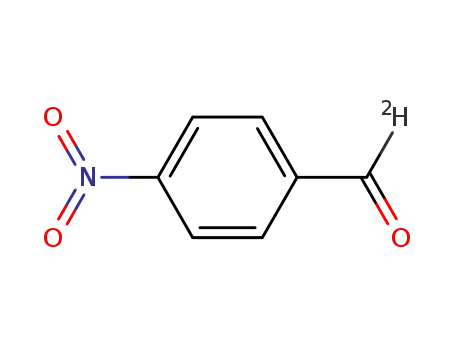 Molecular Structure of 94781-50-7 (α-deuterio-4-nitro-benzaldehyde)