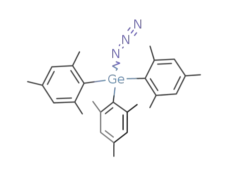 Molecular Structure of 124862-47-1 (azidotri-2,4,6-trimethylphenylgermane)