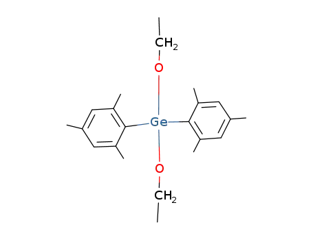 Molecular Structure of 124862-49-3 (diethoxybis(2,4,6-trimethylphenyl)germane)
