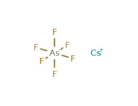 Arsenate(1-),hexafluoro-, cesium (1:1) 18424-16-3
