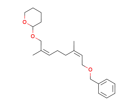 2H-Pyran,
2-[[2,6-dimethyl-8-(phenylmethoxy)-2,6-octadienyl]oxy]tetrahydro-, (Z,Z)-