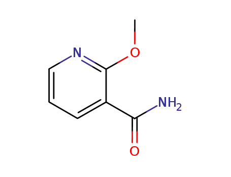 Molecular Structure of 7145-28-0 (2-METHOXYNICOTINAMIDE)