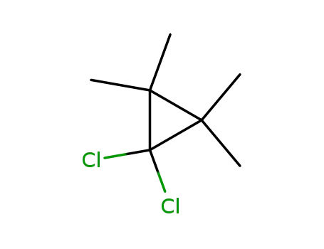 Molecular Structure of 3141-45-5 (1,1-dichloro-2,2,3,3-tetramethylcyclopropane)