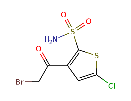 2-Thiophenesulfonamide,3-(2-bromoacetyl)-5-chloro-