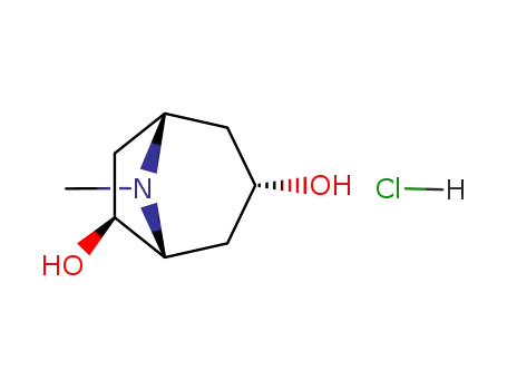 3α,6β-dihydroxytropane HCl