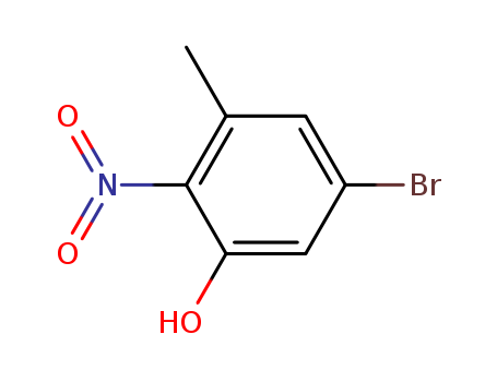Phenol, 5-bromo-3-methyl-2-nitro-