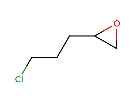Molecular Structure of 19141-74-3 ((3-chloropropyl)oxirane)