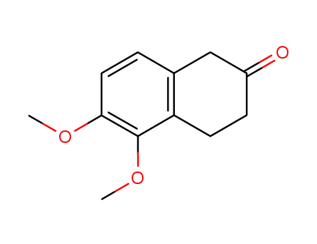 Molecular Structure of 52644-01-6 (5,6-DIMETHOXY-2-TETRALONE)