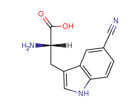 2-amino-3-(5-cyano-1h-indol-3-yl)propanoic Acid