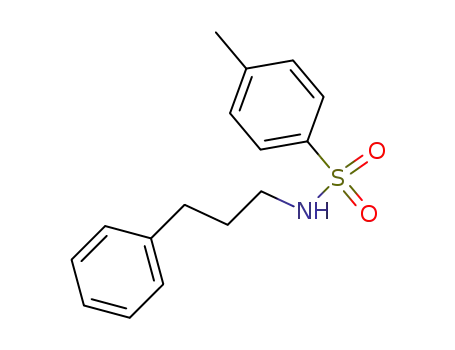 Molecular Structure of 5435-02-9 (4-methyl-N-(3-phenylpropyl)benzenesulfonamide)