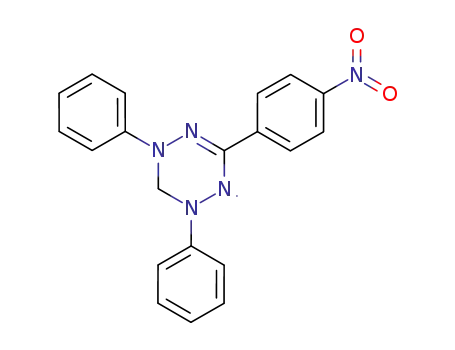 Molecular Structure of 31994-78-2 (6-(4-nitrophenyl)-2,4-diphenylverdazyl)