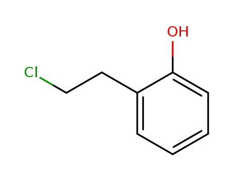 Molecular Structure of 113962-85-9 (Phenol, 2-(2-chloroethyl)-)