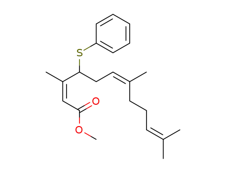methyl 3,7,11-trimethyl-4-(phenylthio)dodeca-2Z,6Z,10-trienoate
