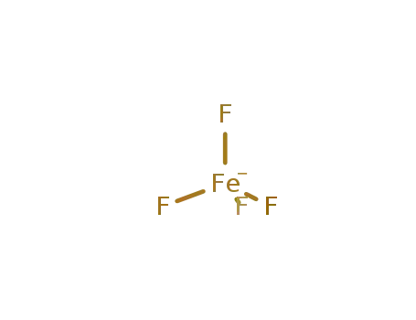 Molecular Structure of 14789-22-1 (F<sub>4</sub>Fe<sup>(1-)</sup>)