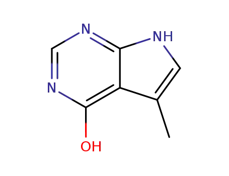 4H-Pyrrolo[2,3-d]pyrimidin-4-one, 1,7-dihydro-5-methyl- (9CI)