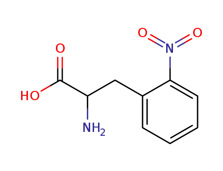 Molecular Structure of 35378-63-3 (2-NITRO-DL-PHENYLALANINE)