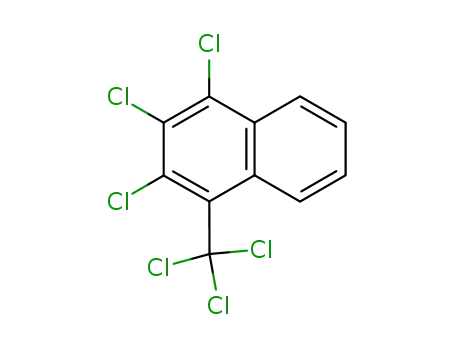 Molecular Structure of 71285-00-2 (1,2,3-Trichlor-4-(trichlormethyl)naphthalin)