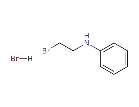 Molecular Structure of 1005-66-9 (N-(2-Bromoethyl)aniline hydrobromide)