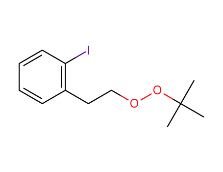 Molecular Structure of 1592933-65-7 (2-(2-iodophenyl)ethyl tert-butyl peroxide)